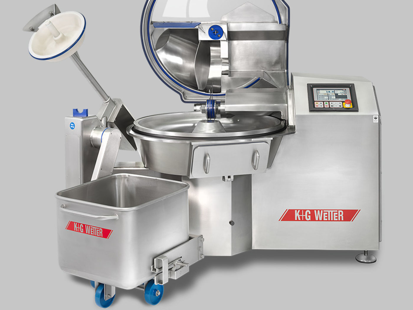 K+Wetter Vacuum Bowl Cutter 120L